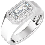Load image into Gallery viewer, 14K White Gold 1 3/4 CTW Lab-Grown Diamond Halo-Style Band

