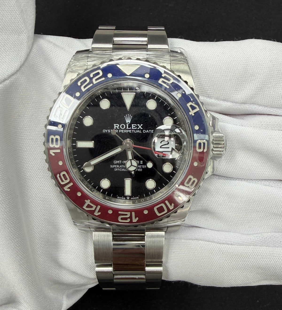 Rolex gmt master ii 126710blro