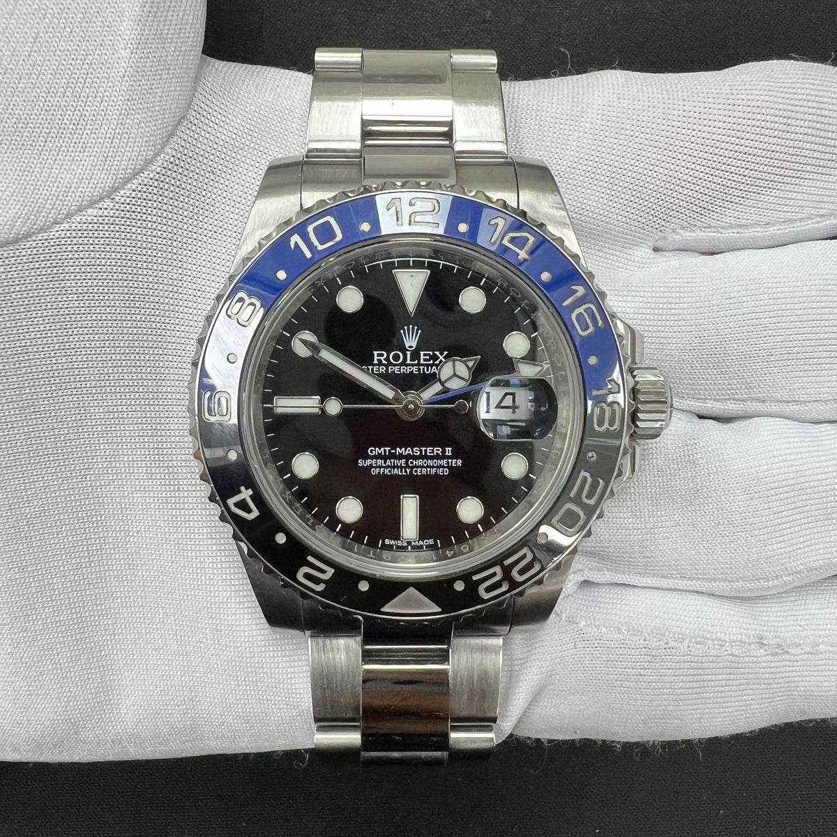 Rolex gmt master ii 126710blnr