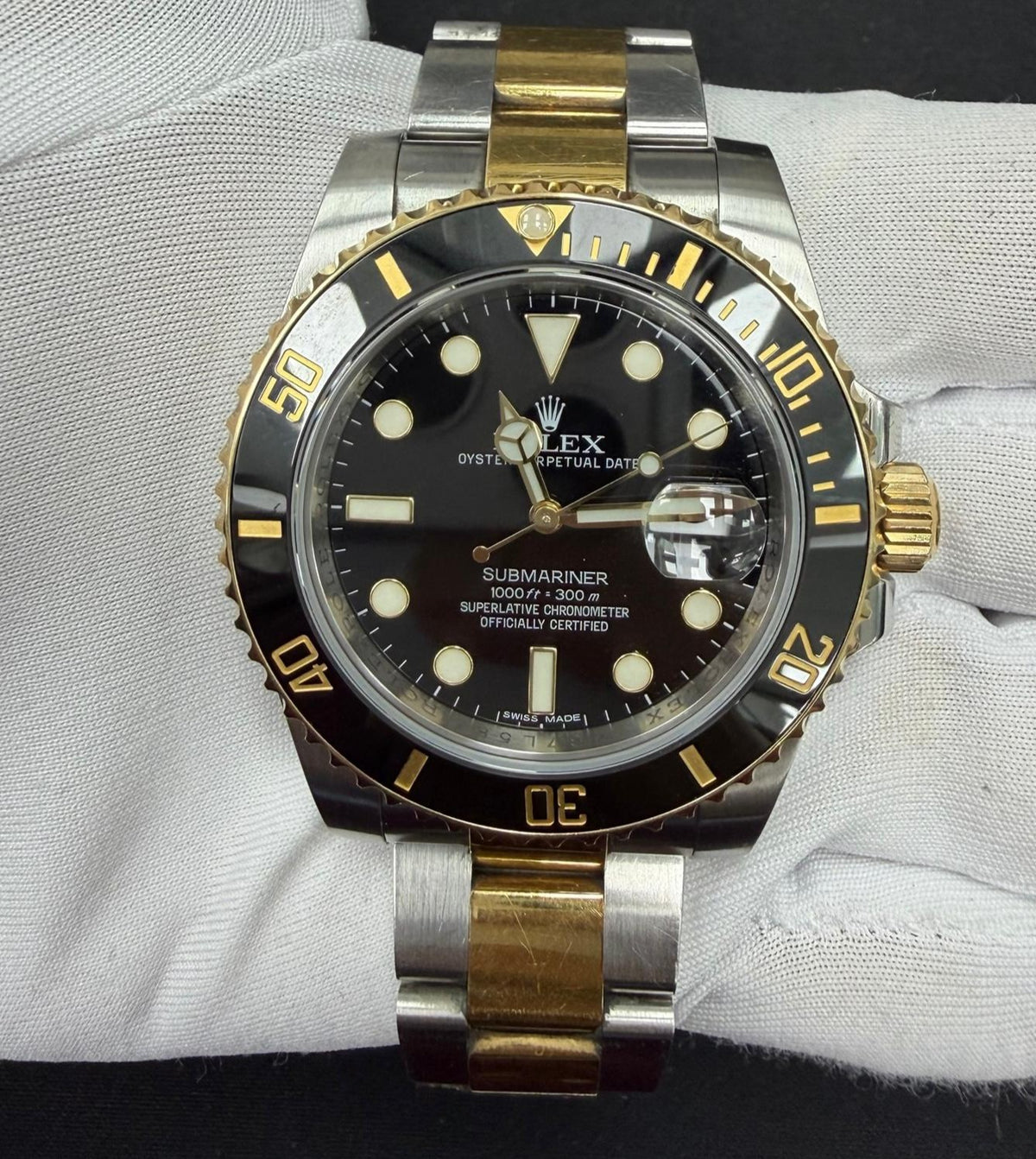 Rolex submariner date 116613ln
