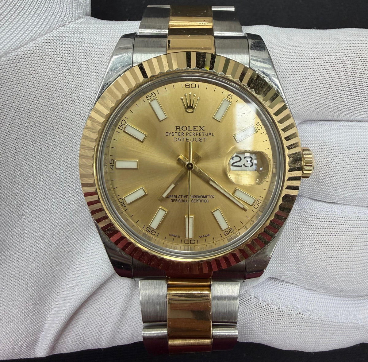 Rolex datejust ii 116333