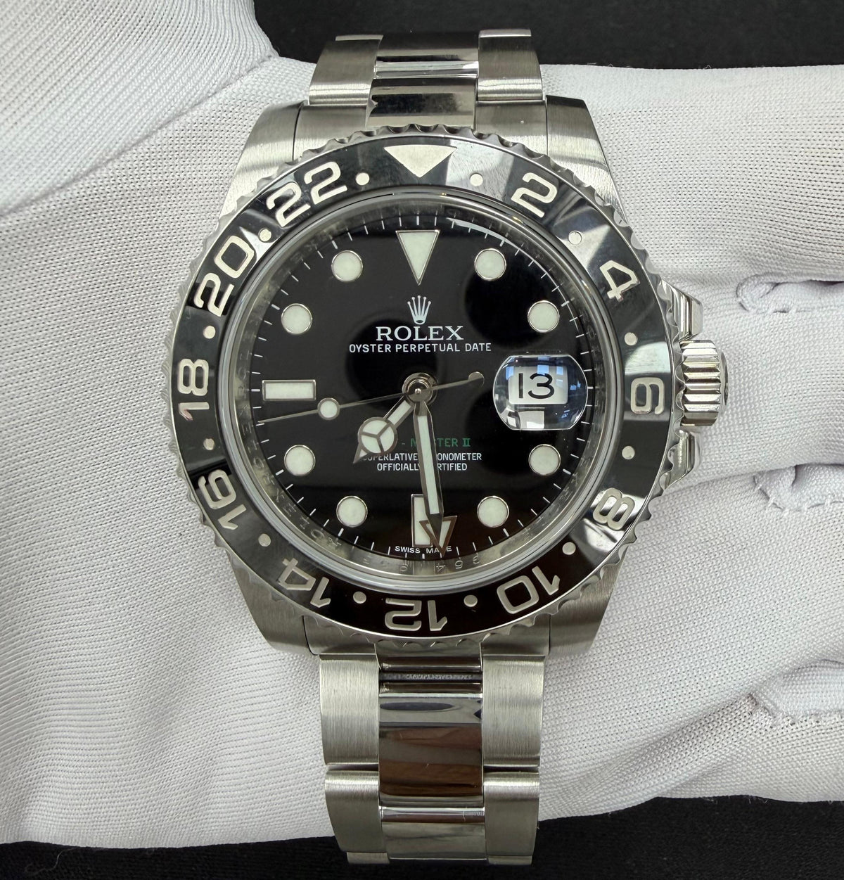Rolex gmt master ii 116710ln