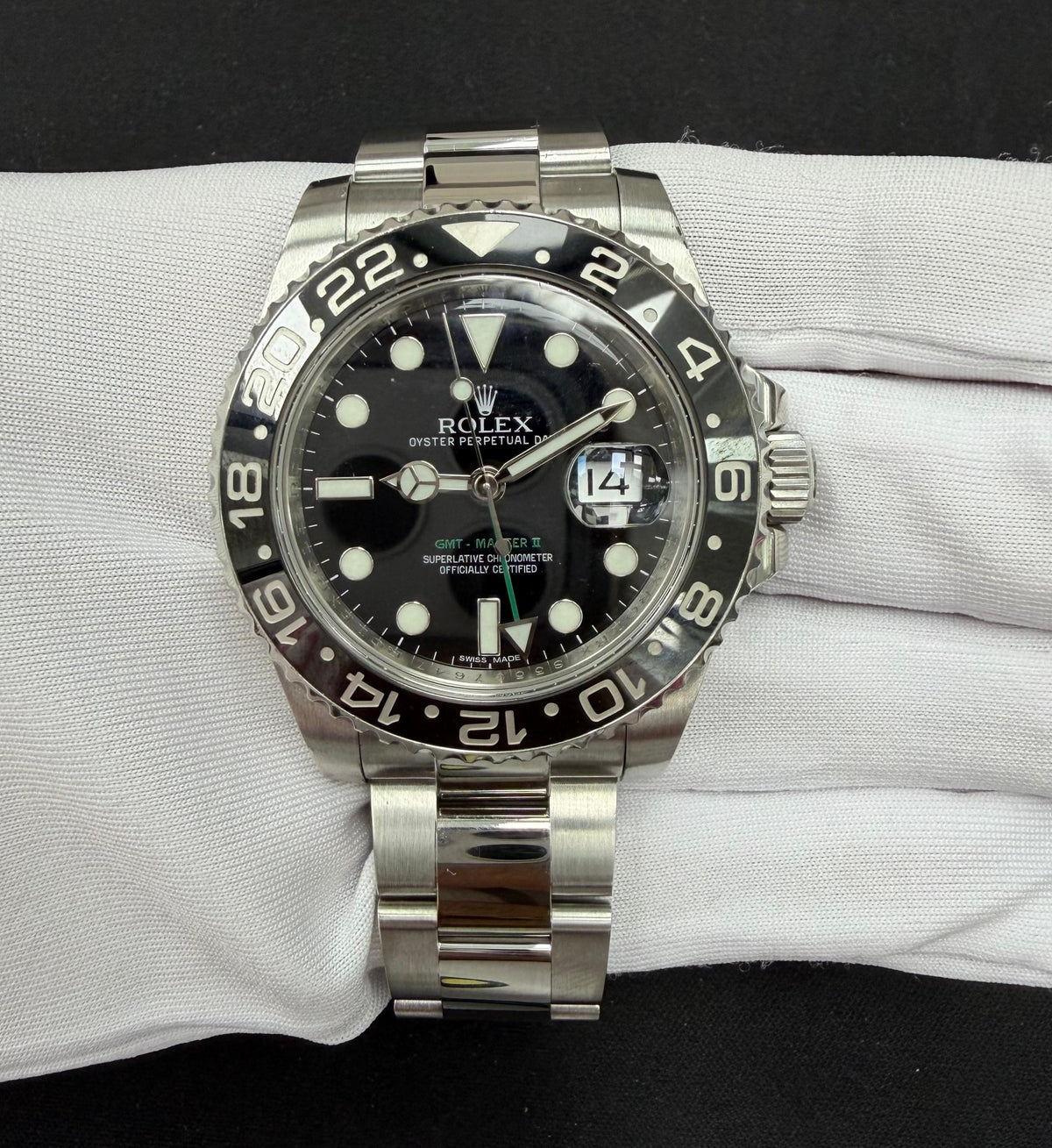Rolex gmt master ii 116710ln