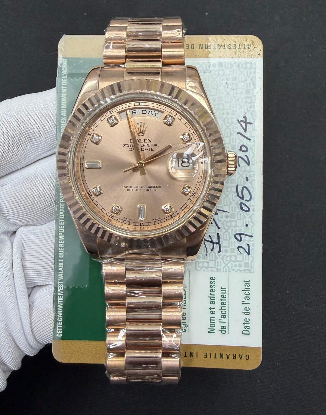 ROLEX DAY-DATE 218235