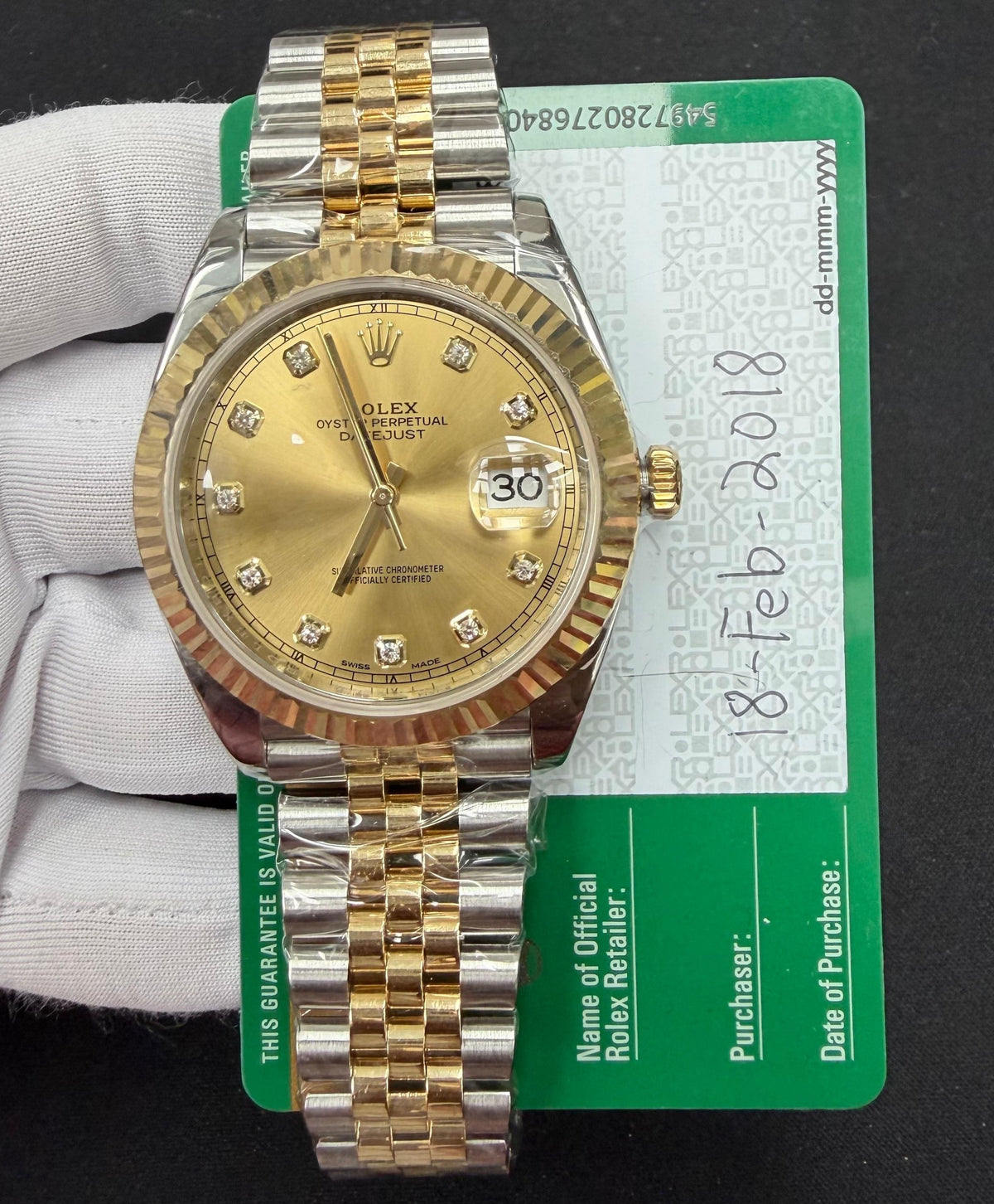 Rolex datejust 126333
