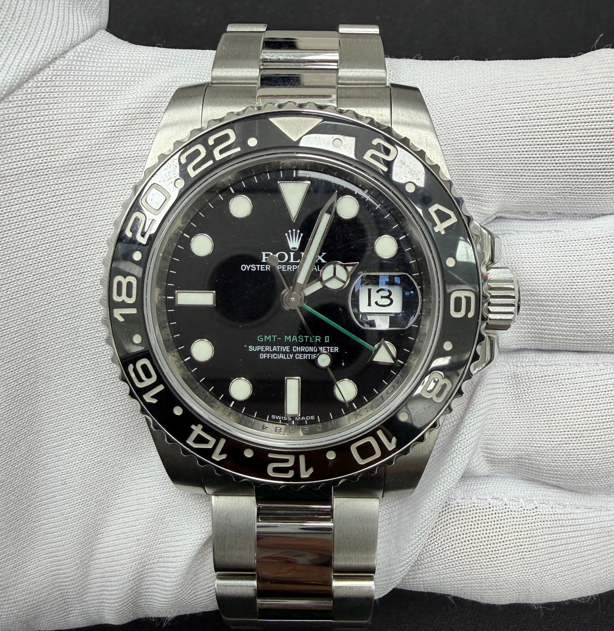 Rolex gmt master ii 116710ln