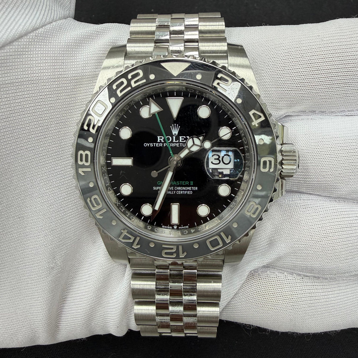 Rolex gmt master ii 126710grnr