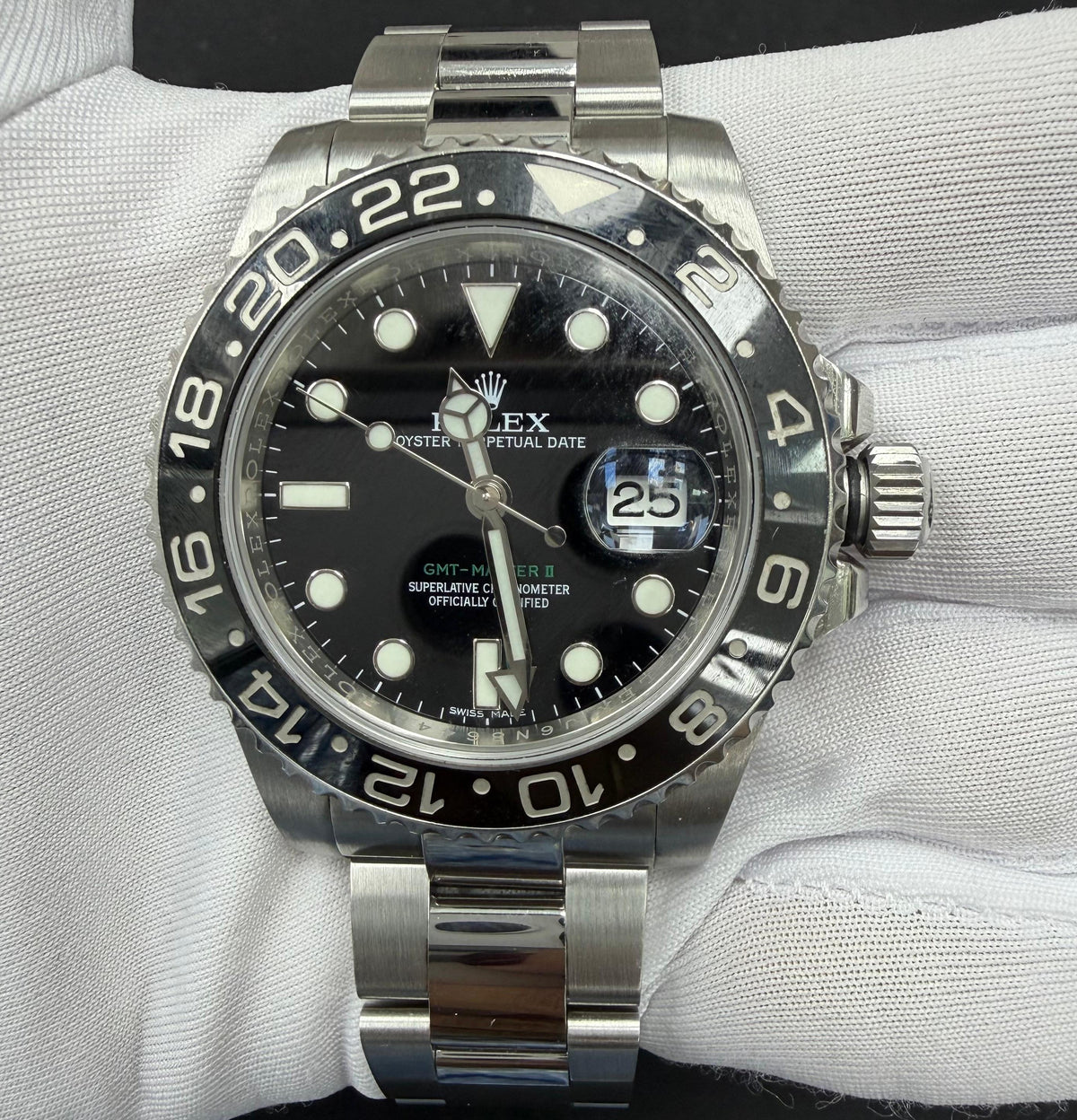 Rolex gmt master ii 116710ln