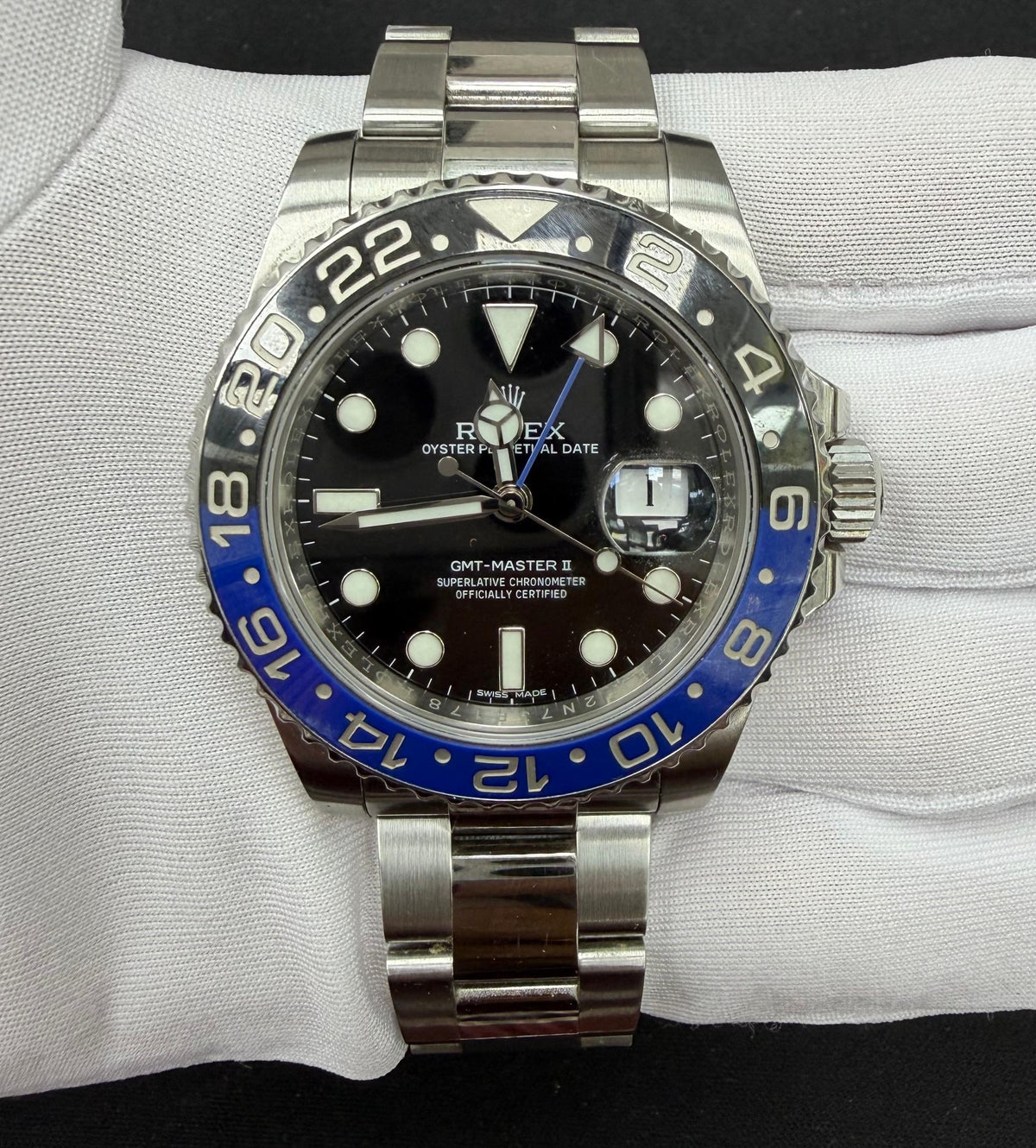 Rolex gmt master ii 116710blnr