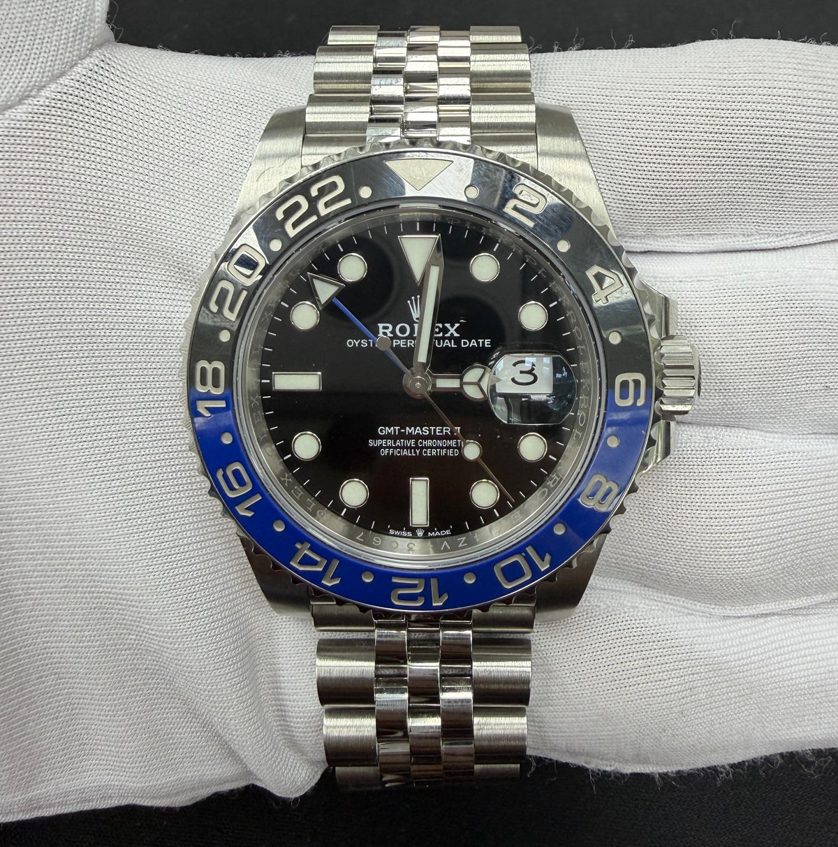 Rolex gmt master ii 126710blnr