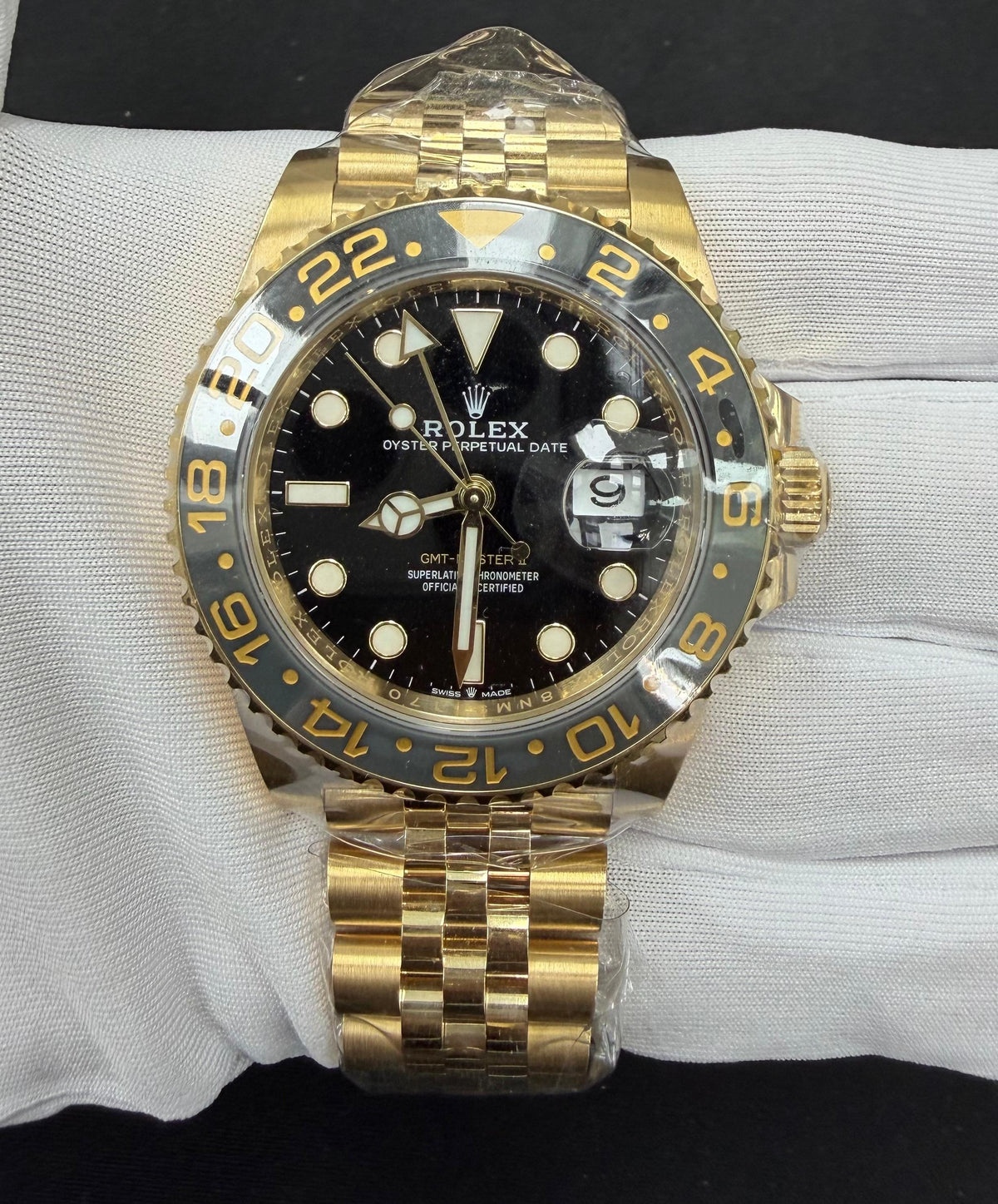 Rolex gmt master ii 126718grnr