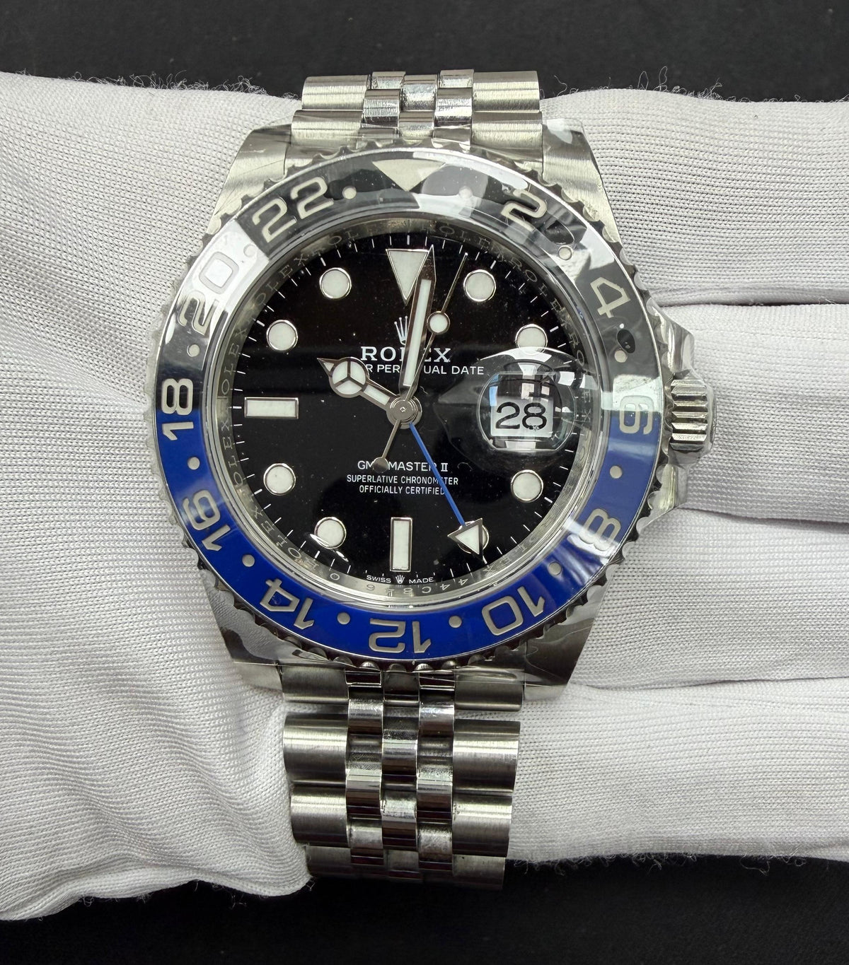 Rolex gmt master ii 126710blnr