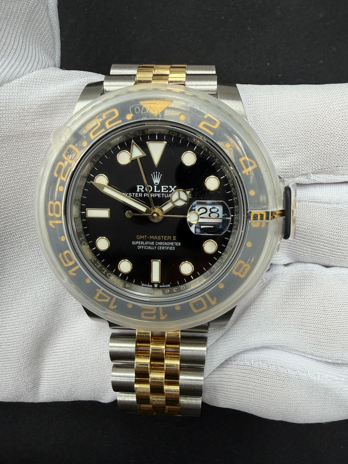 Rolex gmt master ii 126713grnr