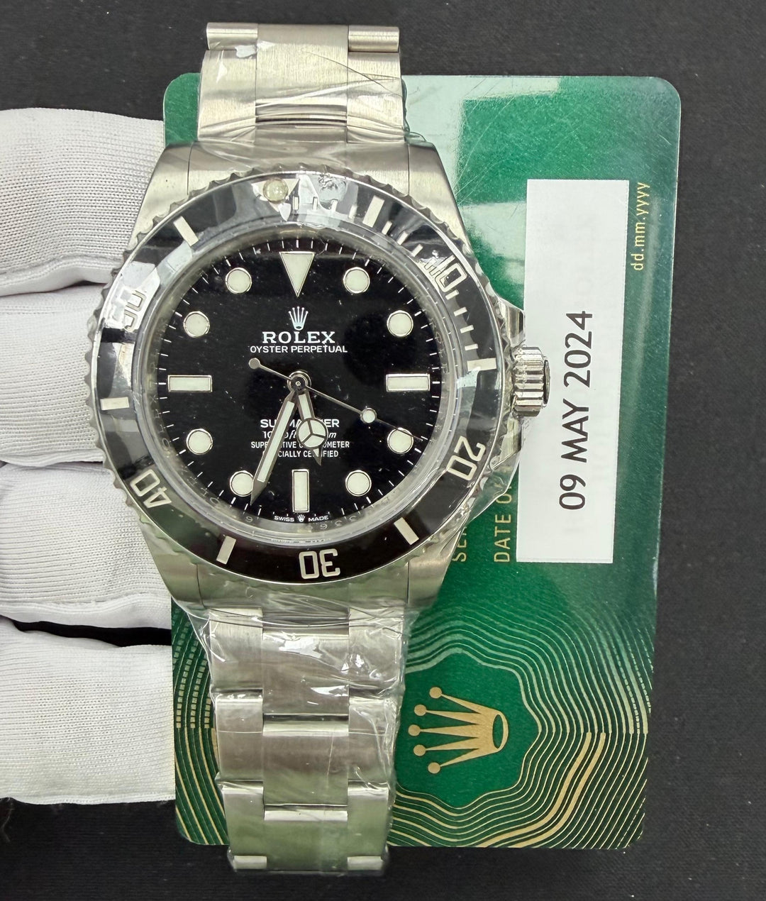 ROLEX SUBMARINER NO DATE 124060