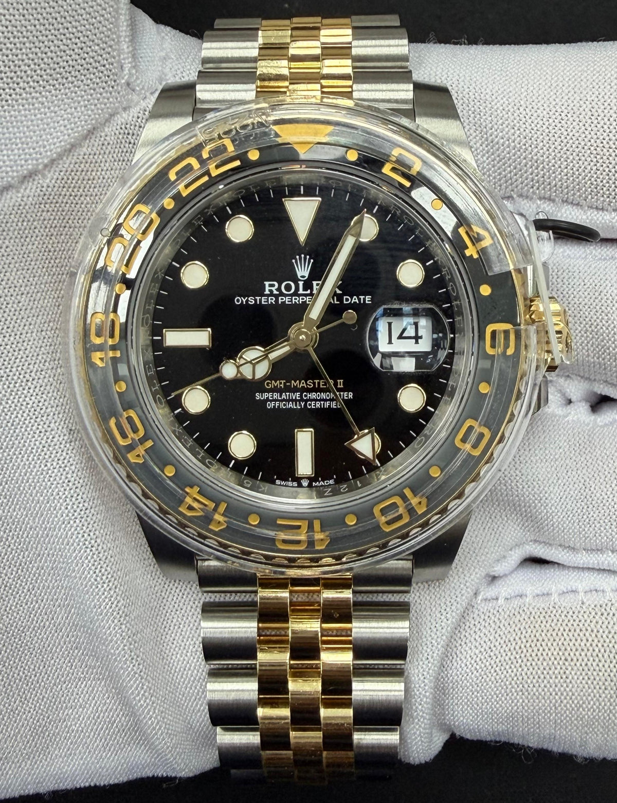 Rolex gmt master ii 126713grnr