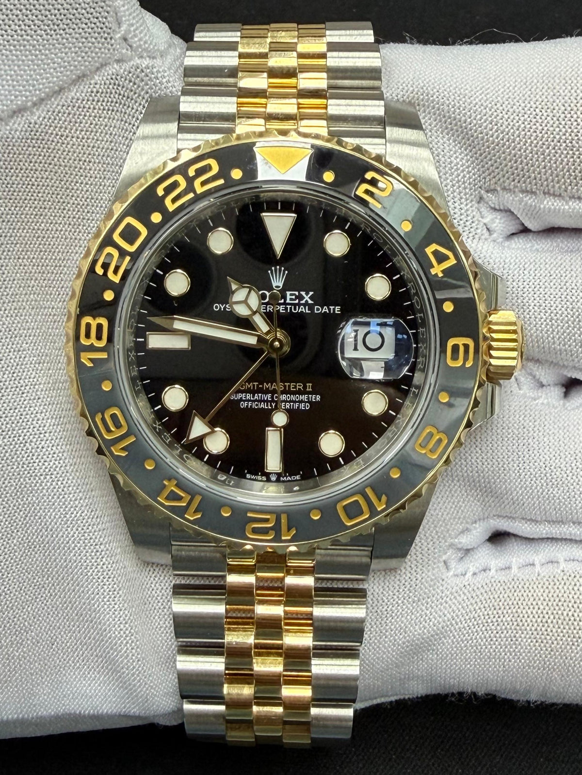 Rolex gmt master ii 126713grnr
