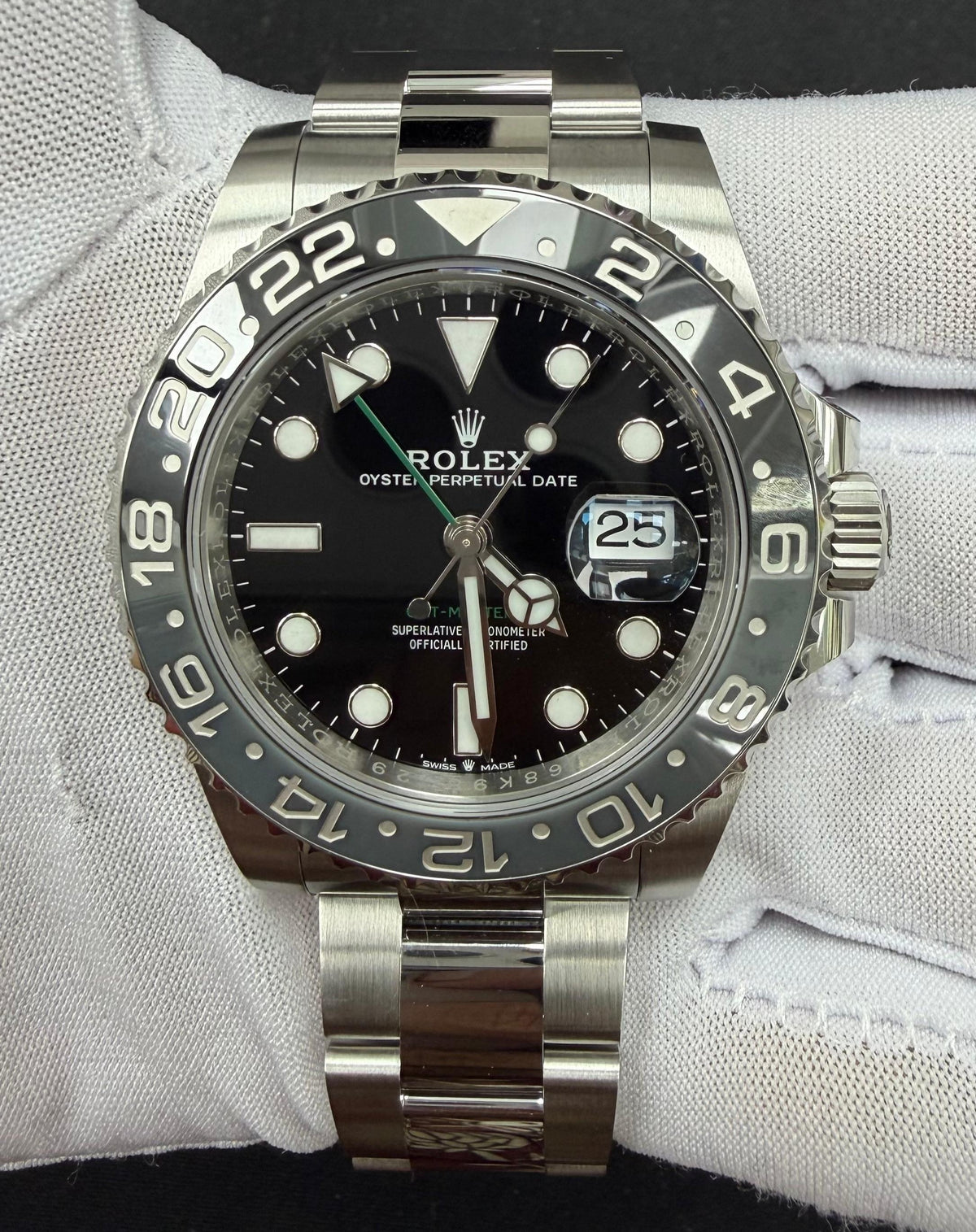 Rolex gmt master ii 126710grnr