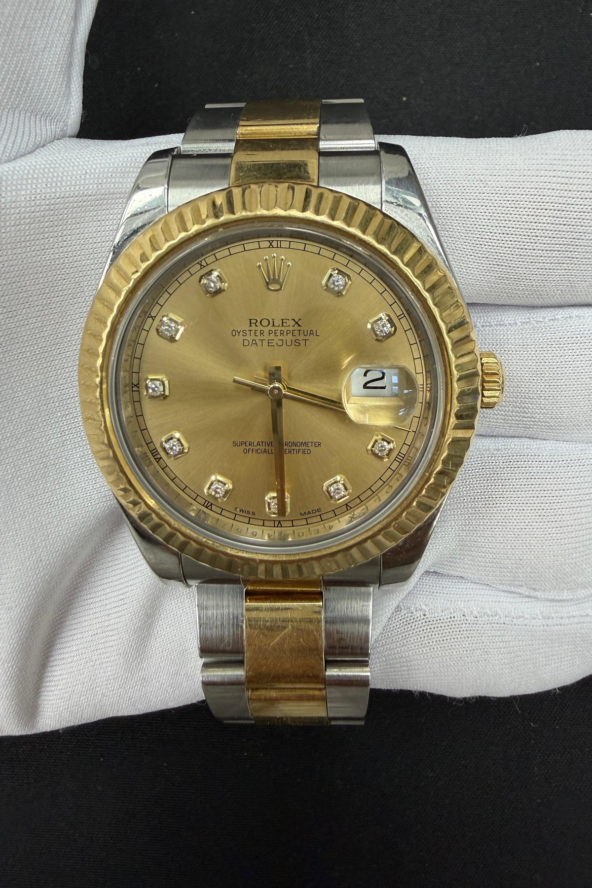Rolex datejust ii 116333