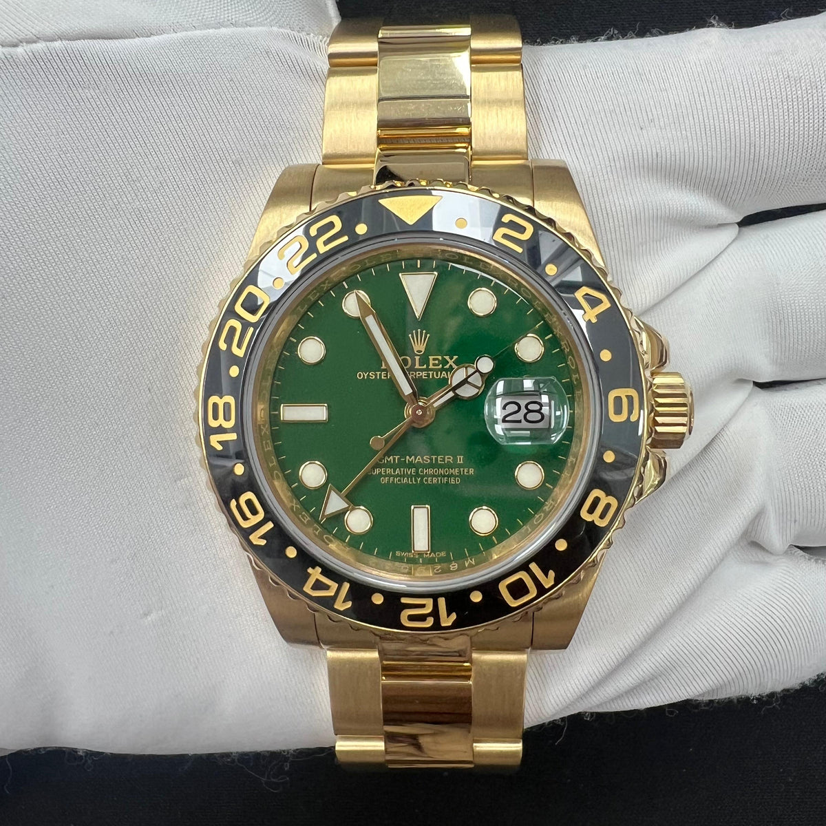 Rolex gmt master ii 116718ln