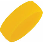 Load image into Gallery viewer, Yellow Silicone 7 mm Comfort-Fit Half Round Band Size 10
