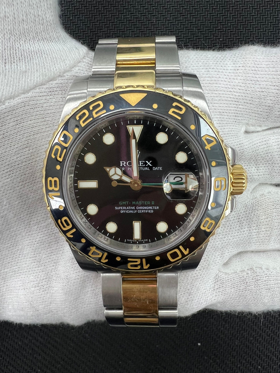 ROLEX GMT MASTER II 116713LN