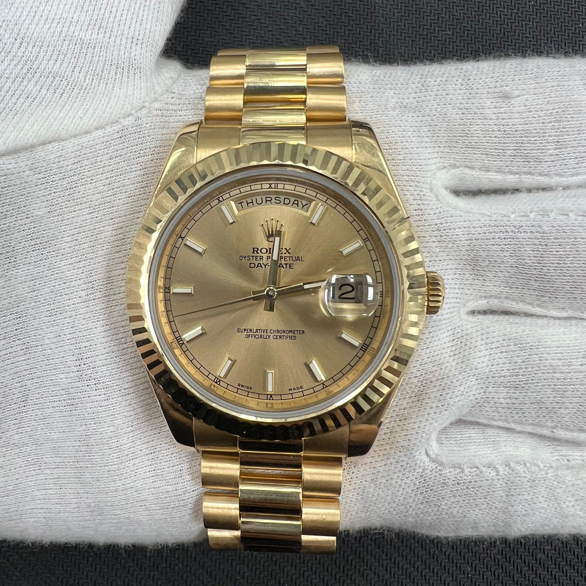 Rolex day date ii 218238