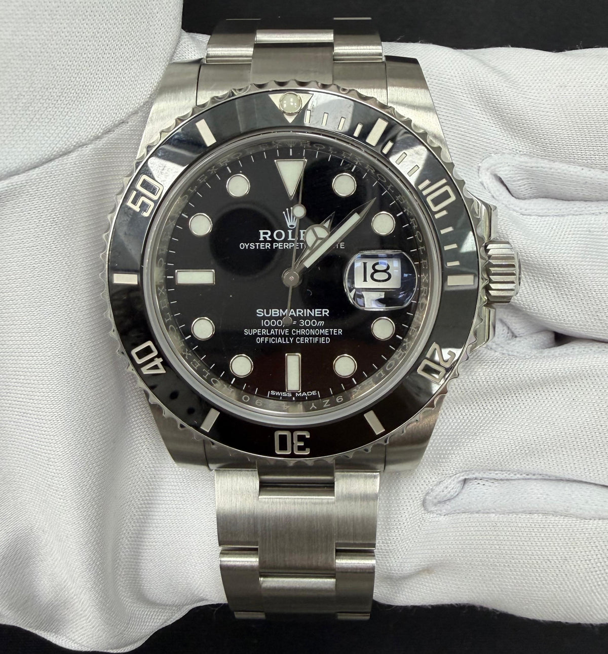 Rolex submariner date 116610ln