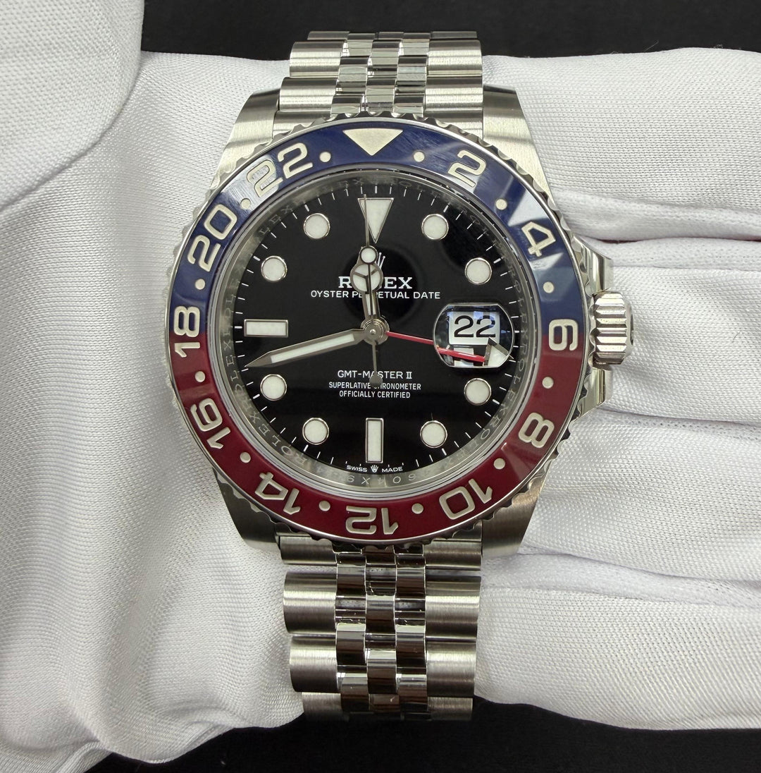 ROLEX GMT MASTER II 126710BLRO