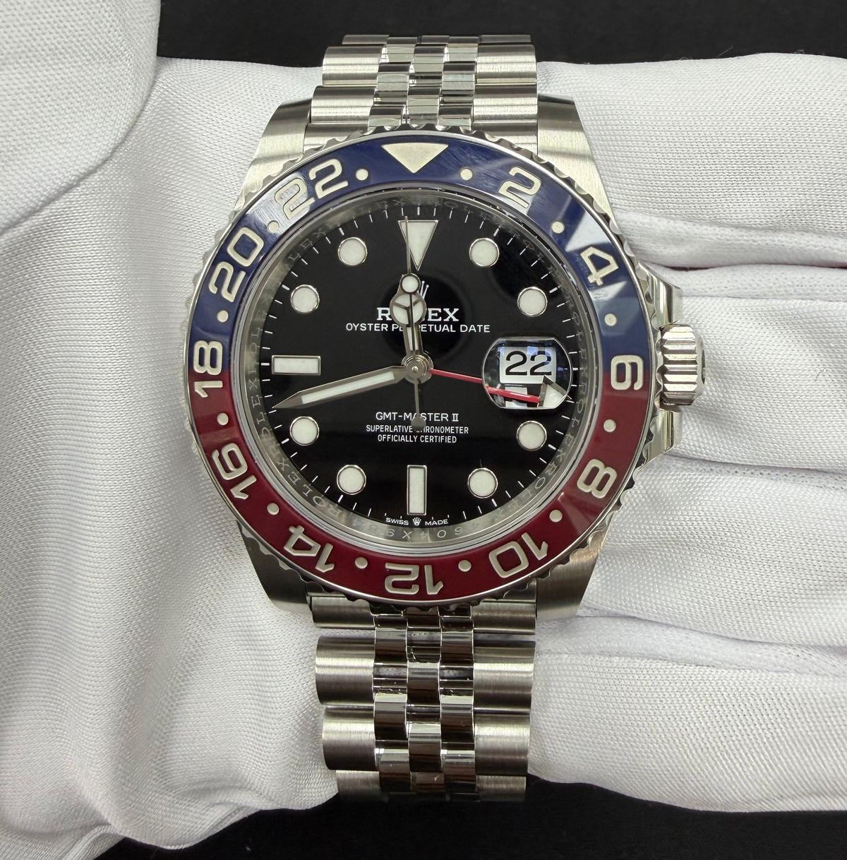 Rolex gmt master ii 126710blro