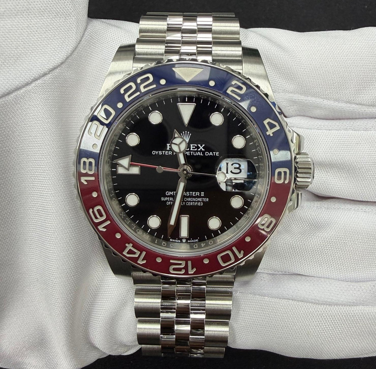 Rolex gmt master ii 126710blro