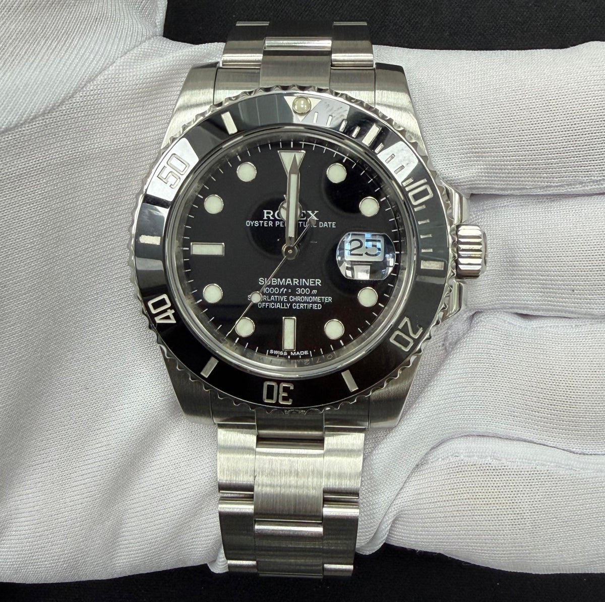 Rolex submariner date 116610ln