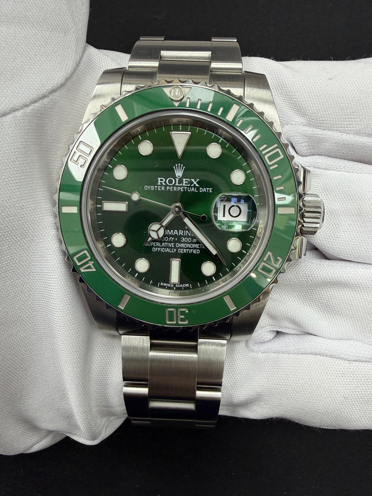Rolex submariner date 116610lv