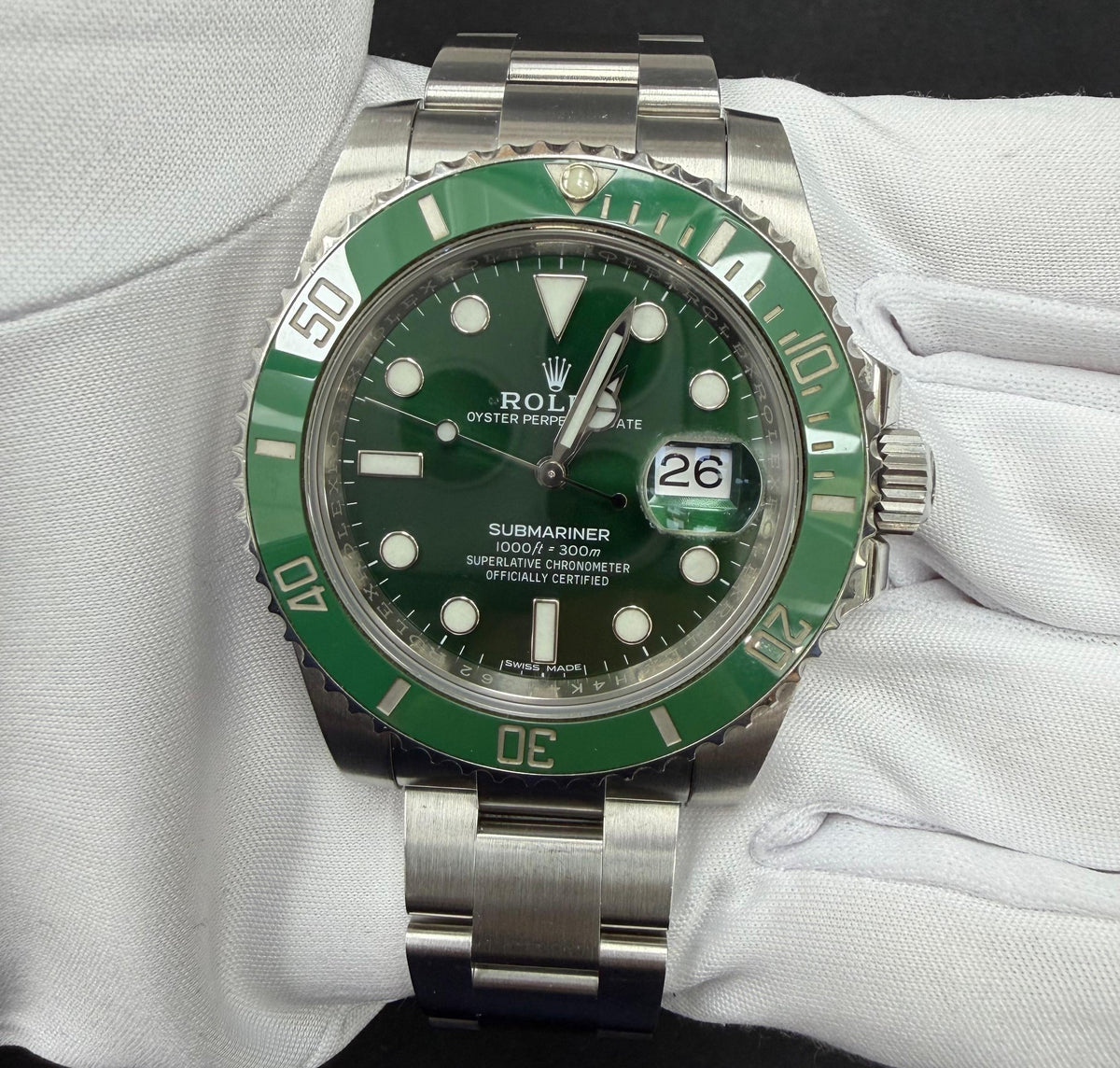 Rolex submariner date 116610lv