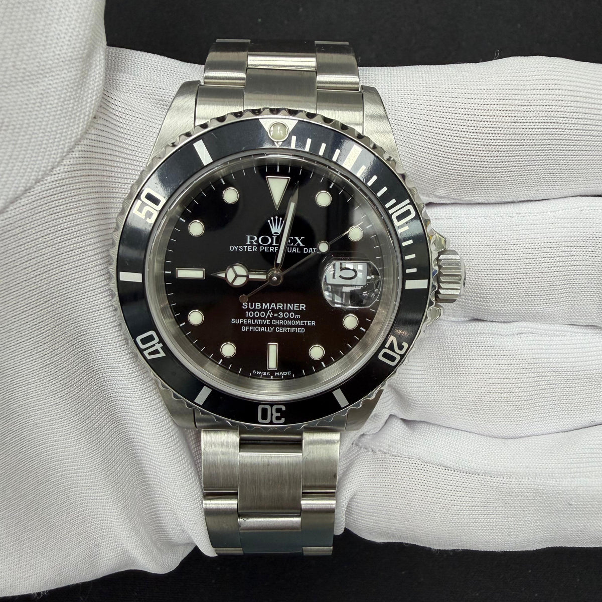 Rolex submariner date 16610